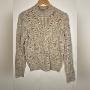 Sweet Lacy looking  Sweater, Oatmeal Colour